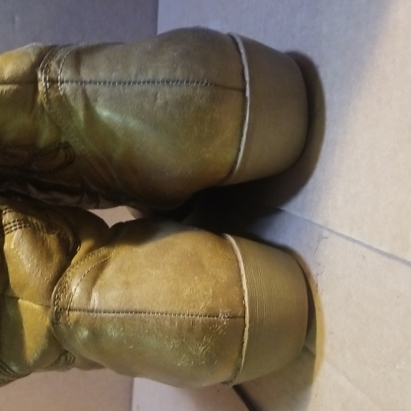 Coconut Gaucho Western Cowboy Boots size 10m - Picture 4 of 10